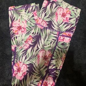 Zyia Floral Leggings